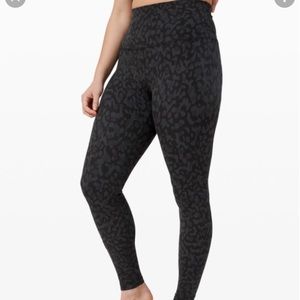 Lululemon Align Leggings in Cheetah Print